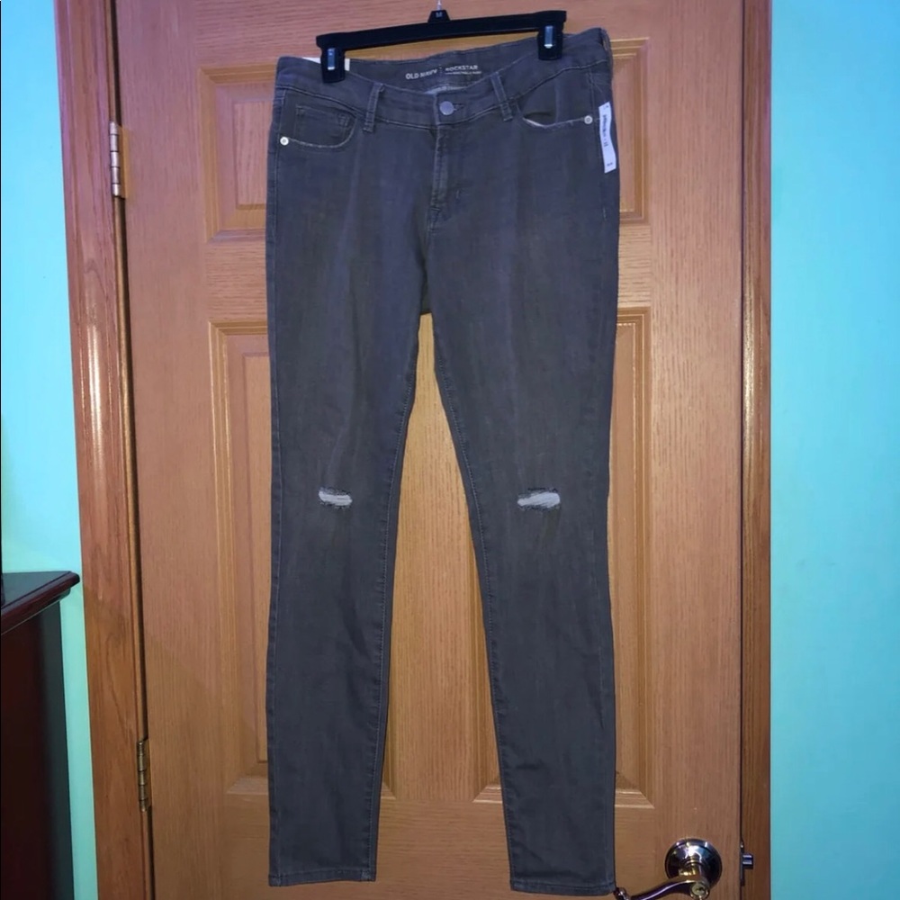 Rockstar Super Skinny Low Rise Jeans